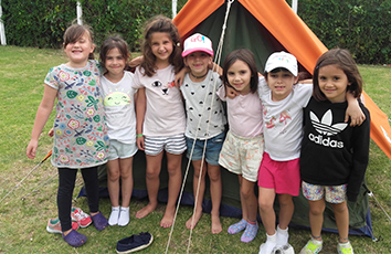 Jornada de Campamento 1<sup>er</sup> grado 2019 - Olivos